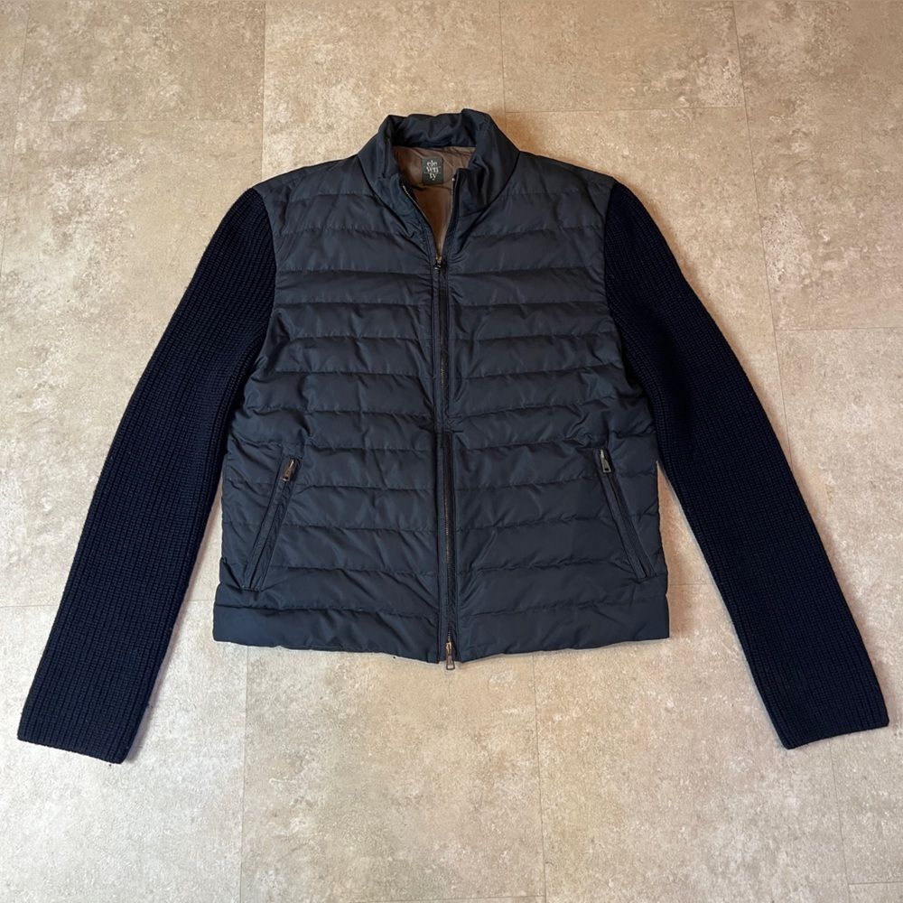 Eleventy Women's Quilted Down Jacket Size Medium